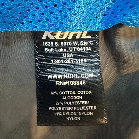 Kuhl Women's Sz XS Projekt Jacket Full Zip Hooded Dynawax Water Resistant Gray - Picture 14 of 14